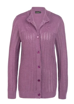 Ajourstrickjacke
