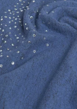 Angenehm weiches Shirt mit Glitzersteinen