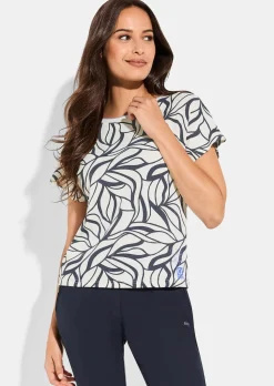 Atmungsaktives Funktionsshirt aus Rip-Jersey