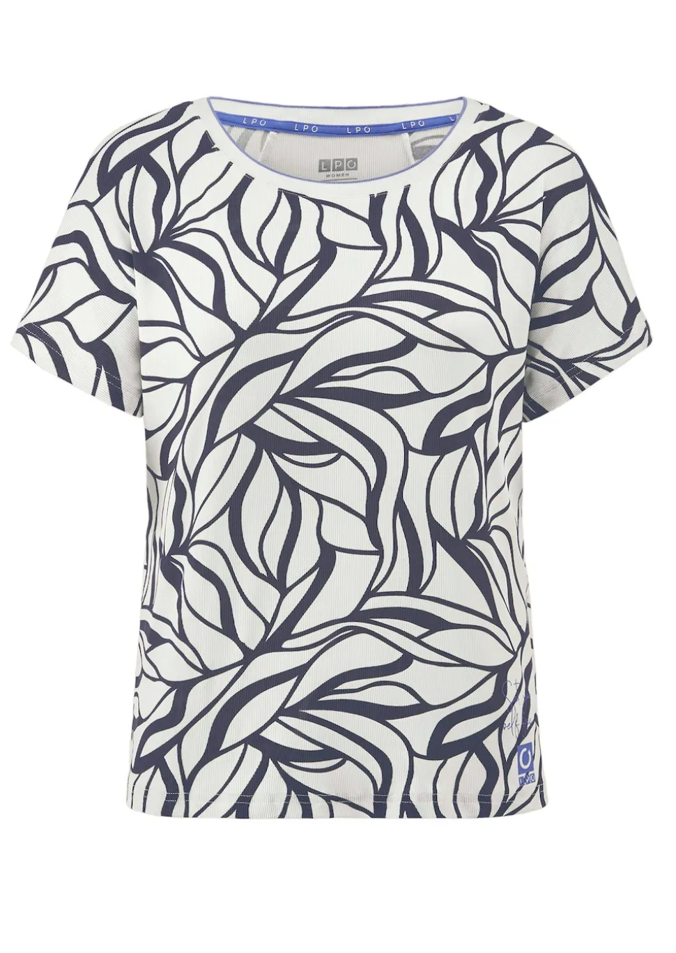 Atmungsaktives Funktionsshirt aus Rip-Jersey