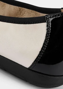 Ballerina aus echtem Leder