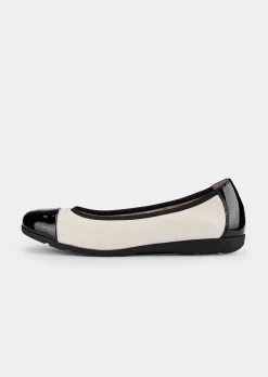 Ballerina aus echtem Leder