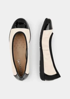 Ballerina aus echtem Leder