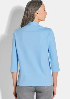 Basic-Shirt aus Interlock-Jersey