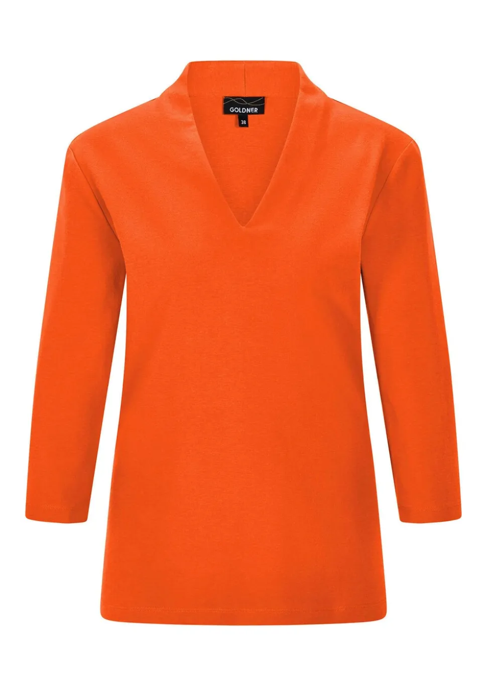 Basic-Shirt aus Interlock-Jersey