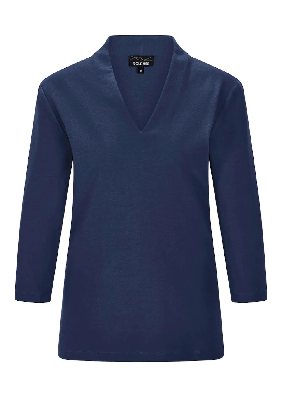 Basic-Shirt aus Interlock-Jersey