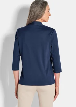 Basic-Shirt aus Interlock-Jersey
