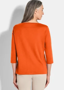 Basic-Shirt aus Interlock-Jersey