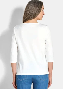 Basic-Shirt aus Interlock-Jersey