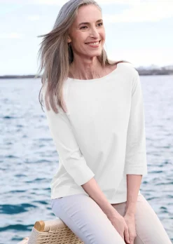 Basic-Shirt aus Interlock-Jersey
