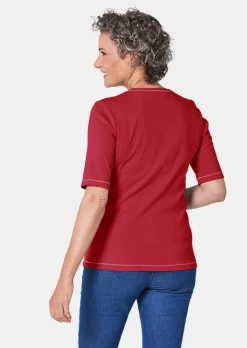 Basic T-Shirt aus reiner Baumwolle