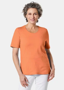 Basic T-Shirt aus reiner Baumwolle