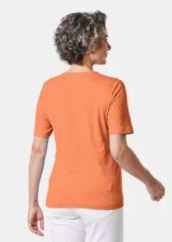 Basic T-Shirt aus reiner Baumwolle