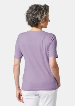Basic T-Shirt aus reiner Baumwolle