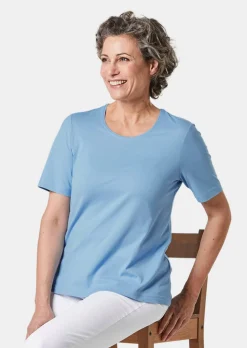 Basic T-Shirt aus reiner Baumwolle