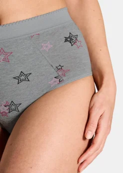 Baumwoll-Bauchwegslip im Mehrfachpack