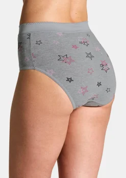 Baumwoll-Bauchwegslip im Mehrfachpack