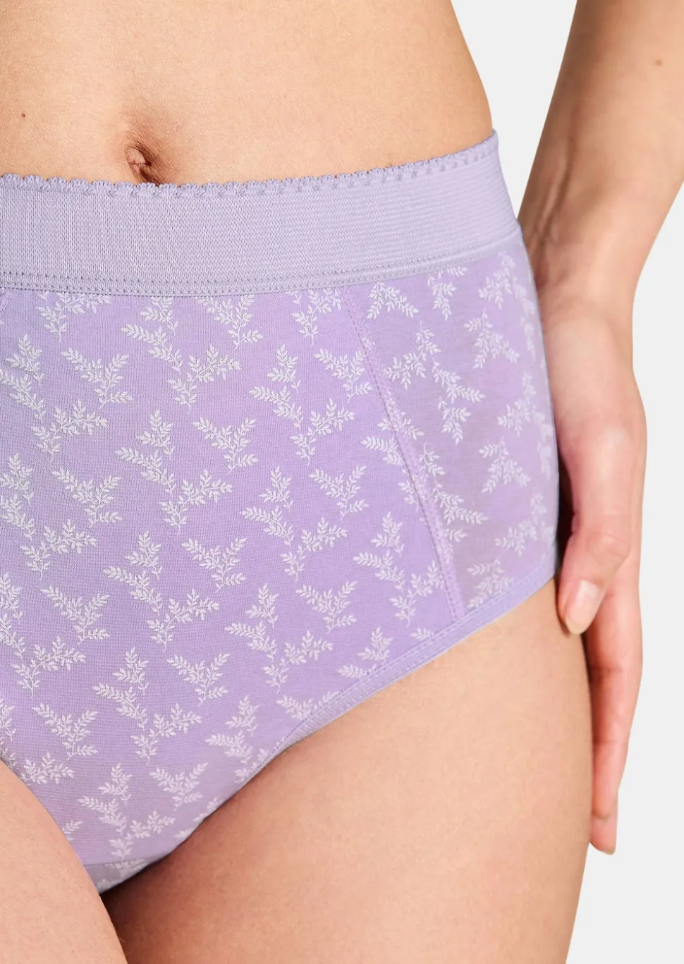 Baumwoll-Bauchwegslip im Mehrfachpack