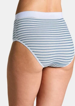 Baumwoll-Hüftslip im Mehrfachpack