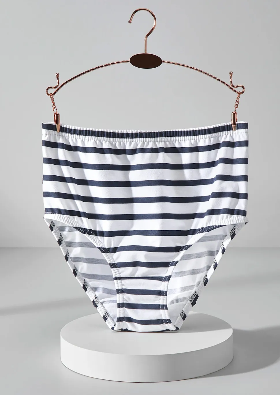 Baumwoll-Hüftslip im Mehrfachpack