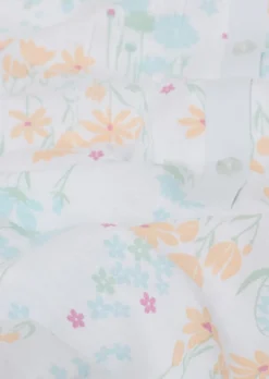 Baumwoll-Nachthemd mit Halbarm