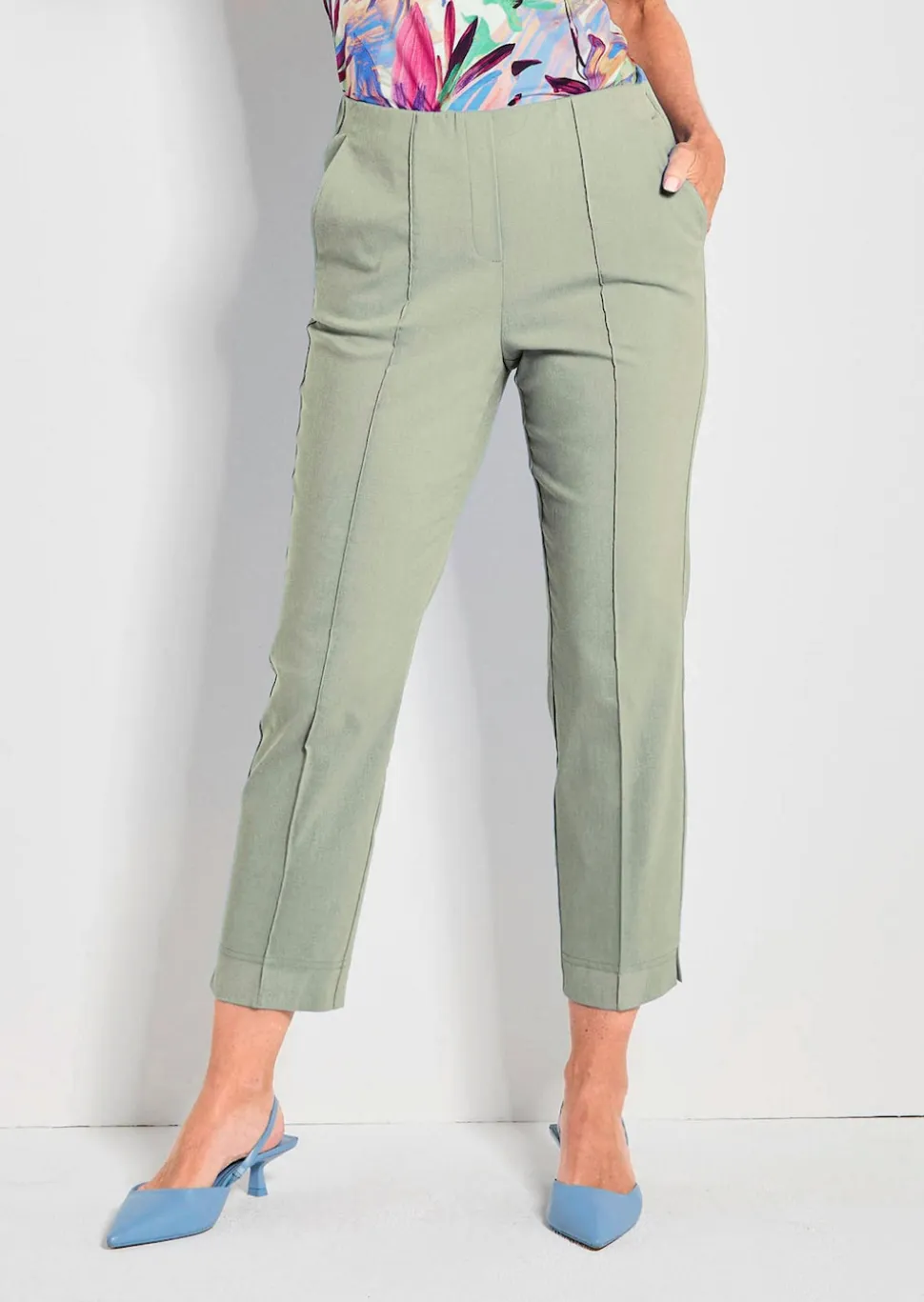 7/8-Bengalinhose BELLA mit Biesen
