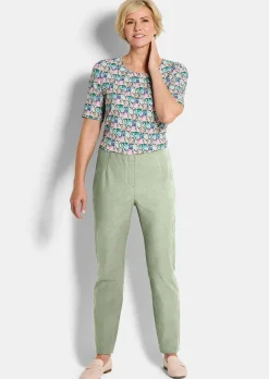 Bengalinhose LOUISA in Denim-Optik