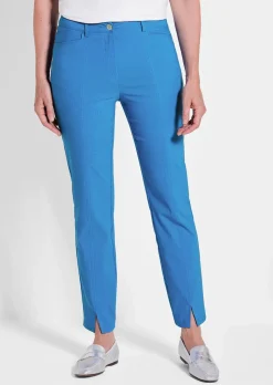 Bengalin-Hose LOUISA mit Saumschlitz
