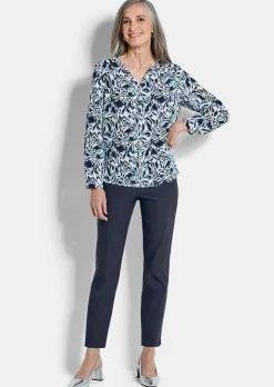 7/8-Bengalinhose LOUISA mit Schlupfbund