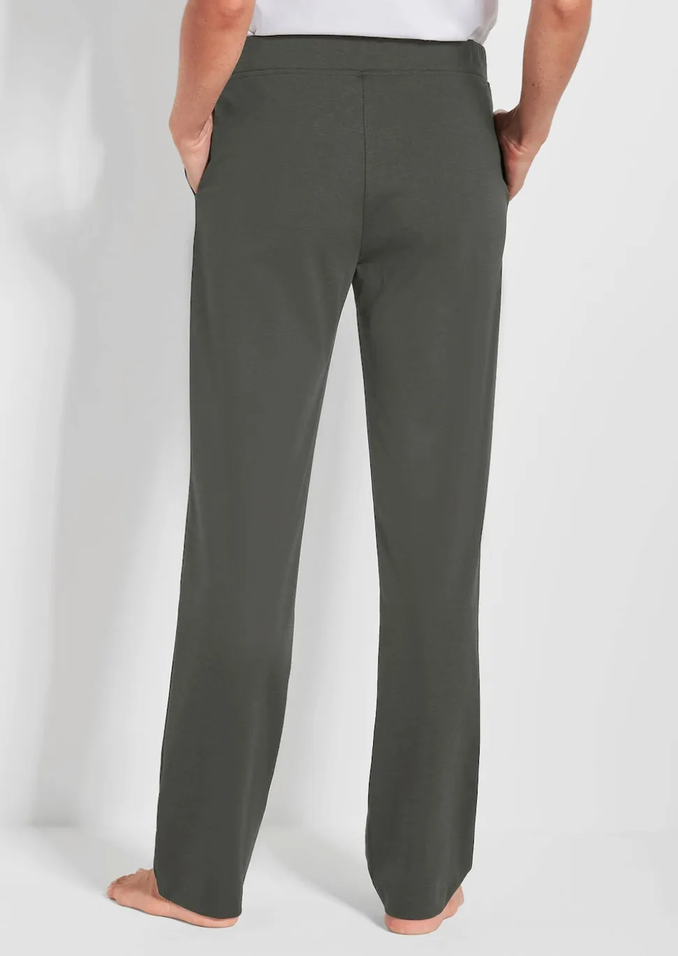 Bequeme Freizeithose mit Schlupfbund und Taschen