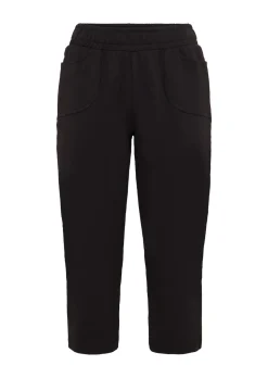 Bequeme 3/4-Freizeithose mit Schlupfbund und Taschen