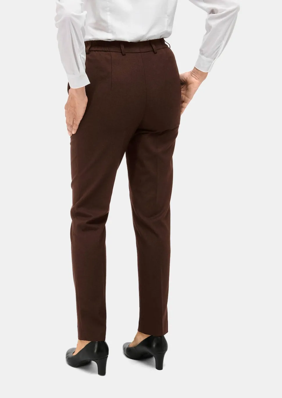 Bequeme Hose LOUISA COMFORT+ mit Bügelfalte