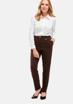 Bequeme Hose LOUISA COMFORT+ mit Bügelfalte