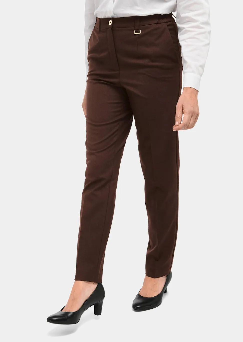 Bequeme Hose LOUISA COMFORT+ mit Bügelfalte
