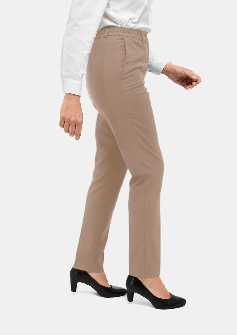 Bequeme Hose LOUISA COMFORT+ mit Bügelfalte