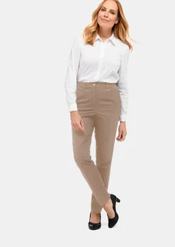 Bequeme Hose LOUISA COMFORT+ mit Bügelfalte