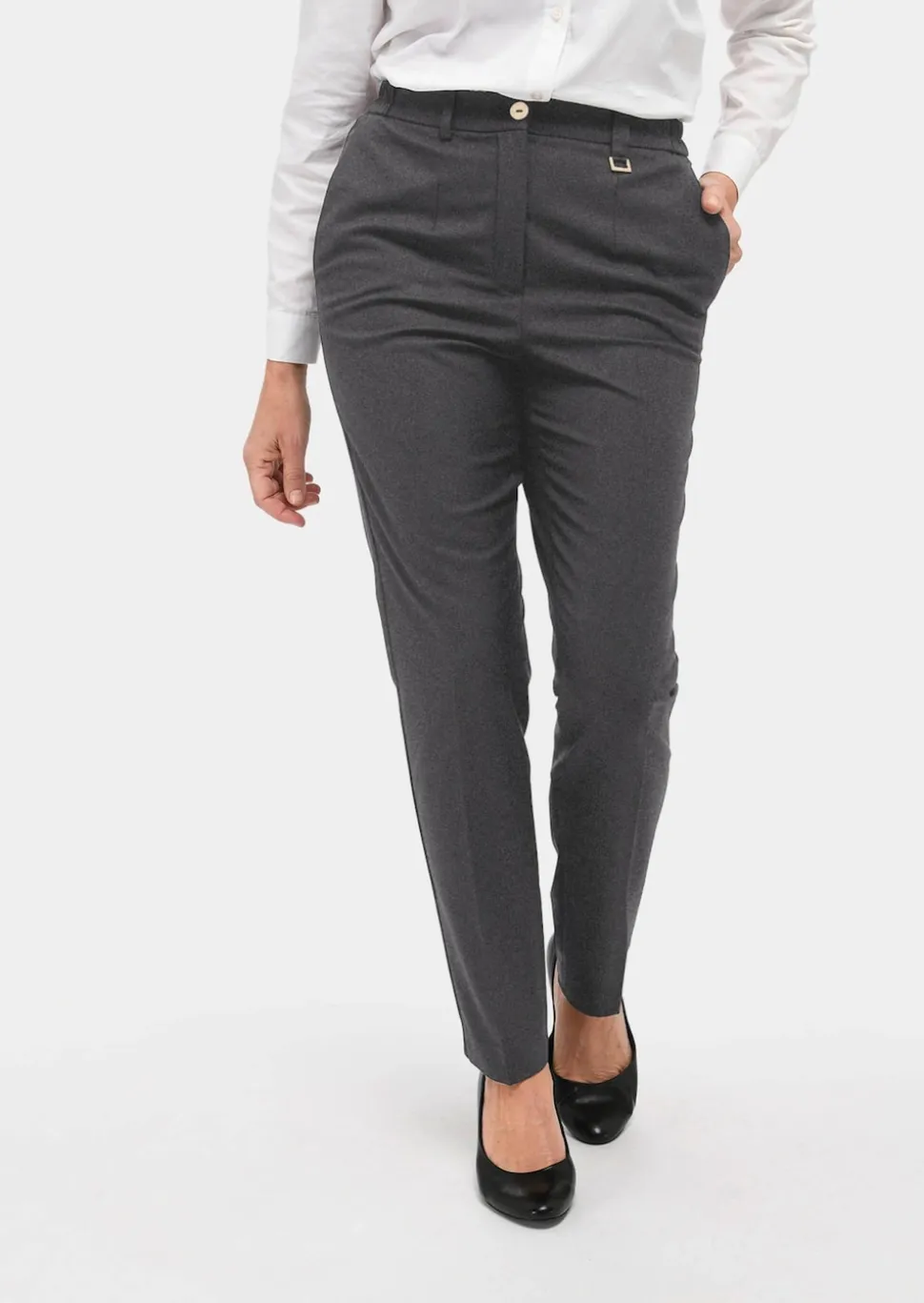 Bequeme Hose LOUISA COMFORT+ mit Bügelfalte