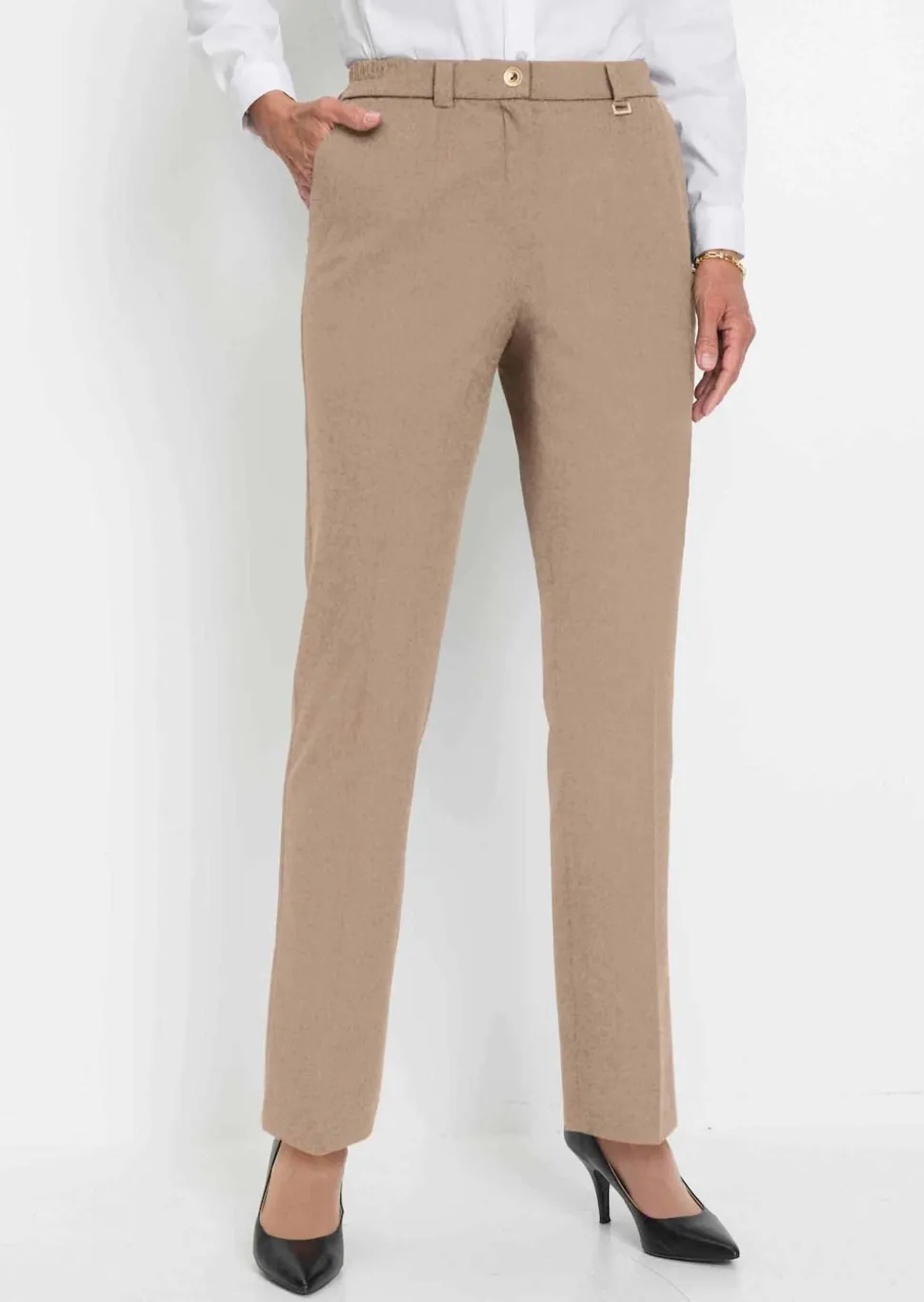 Bequeme Hose LOUISA mit Bügelfalte