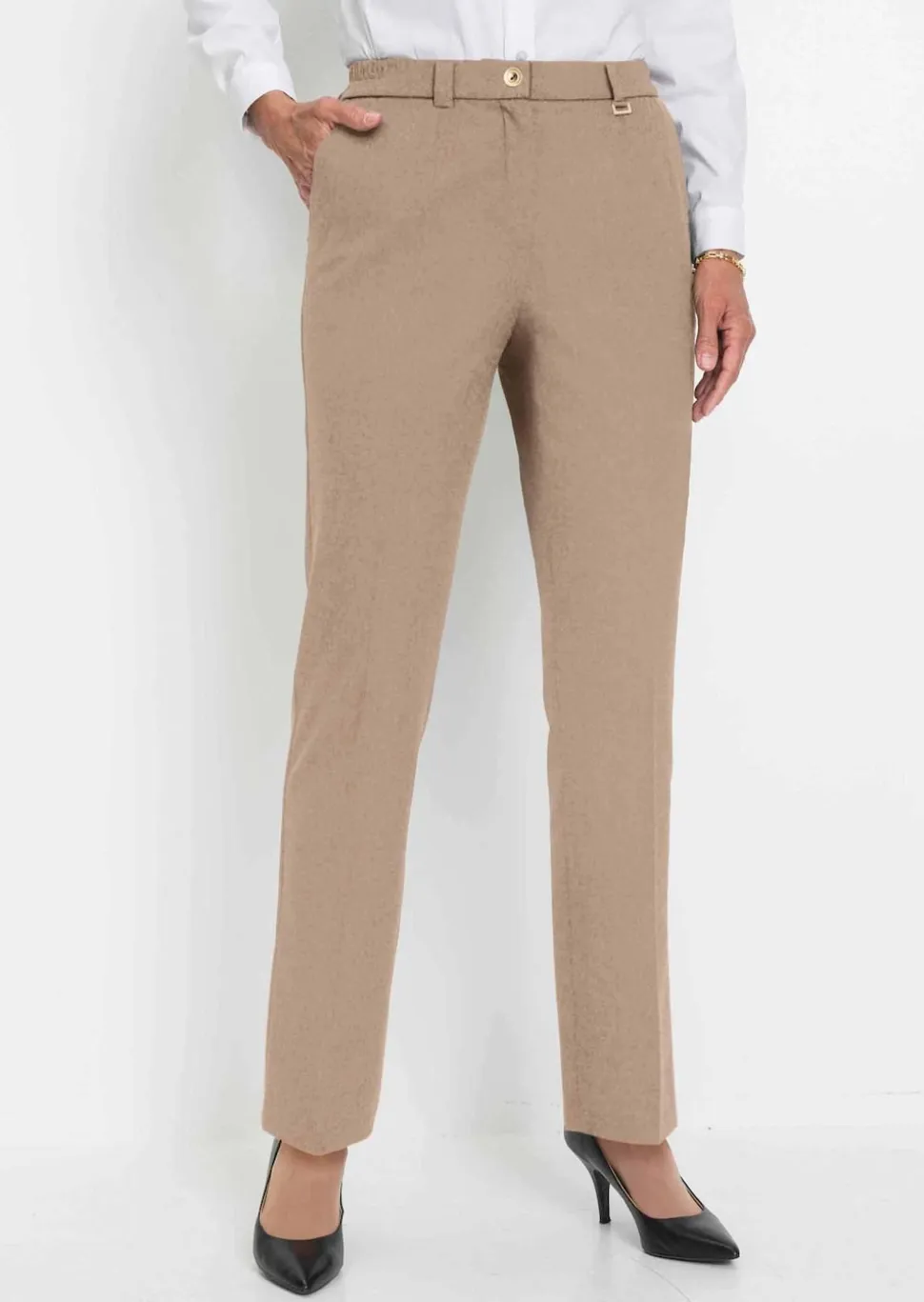 Bequeme Hose LOUISA mit Bügelfalte