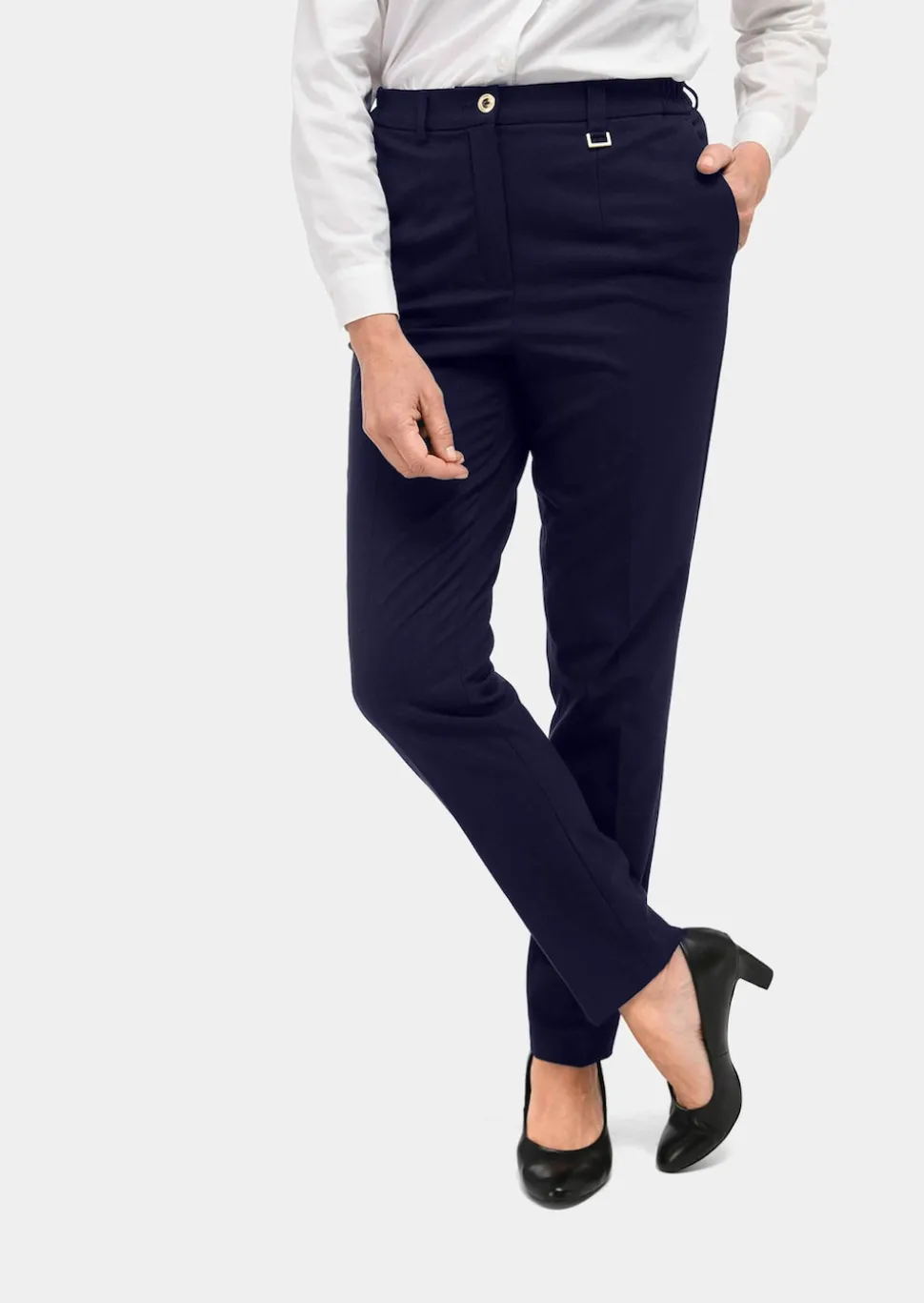 Bequeme Hose LOUISA mit Bügelfalte
