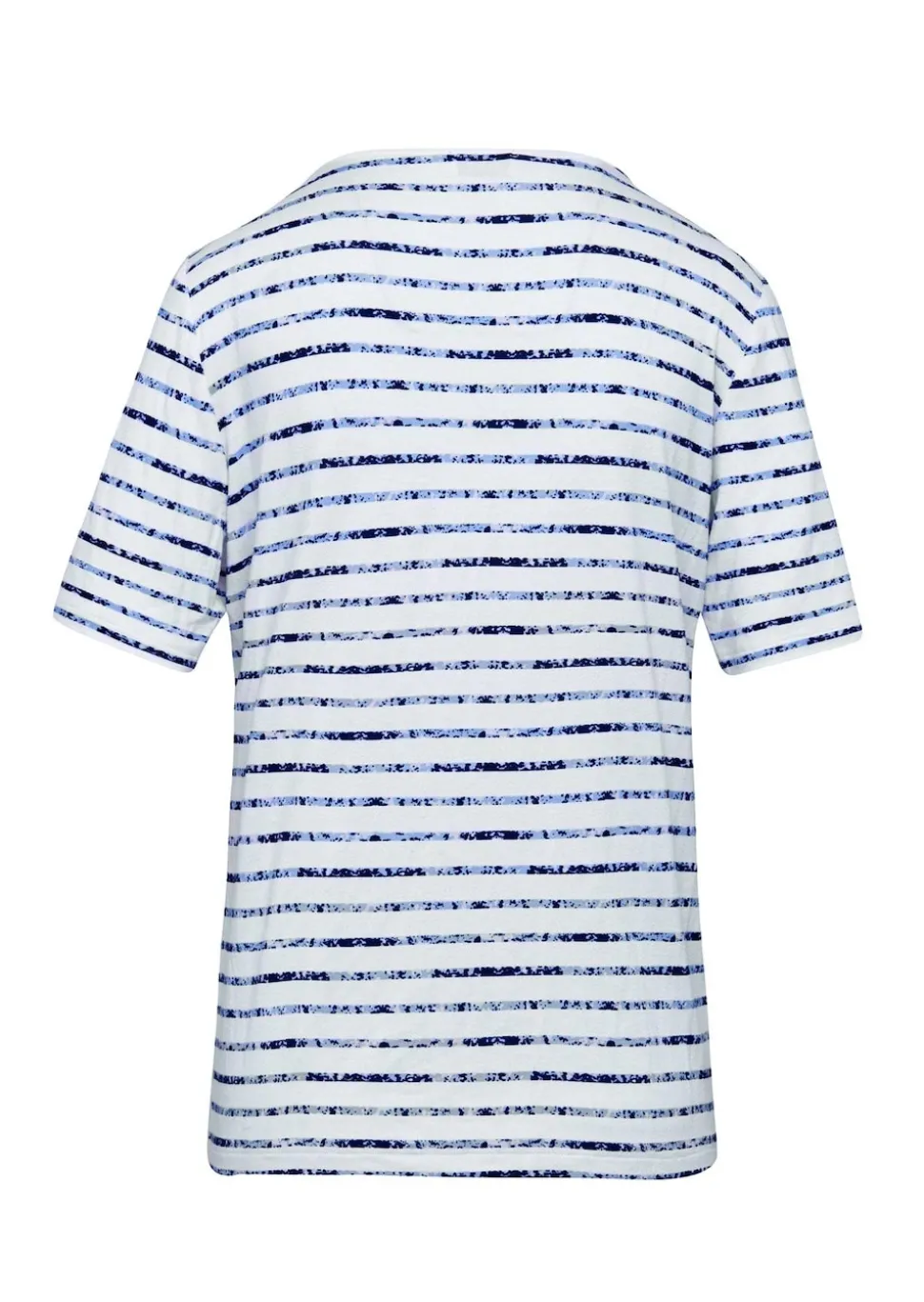 Bequemes Druckshirt in Blumen-Ringeloptik