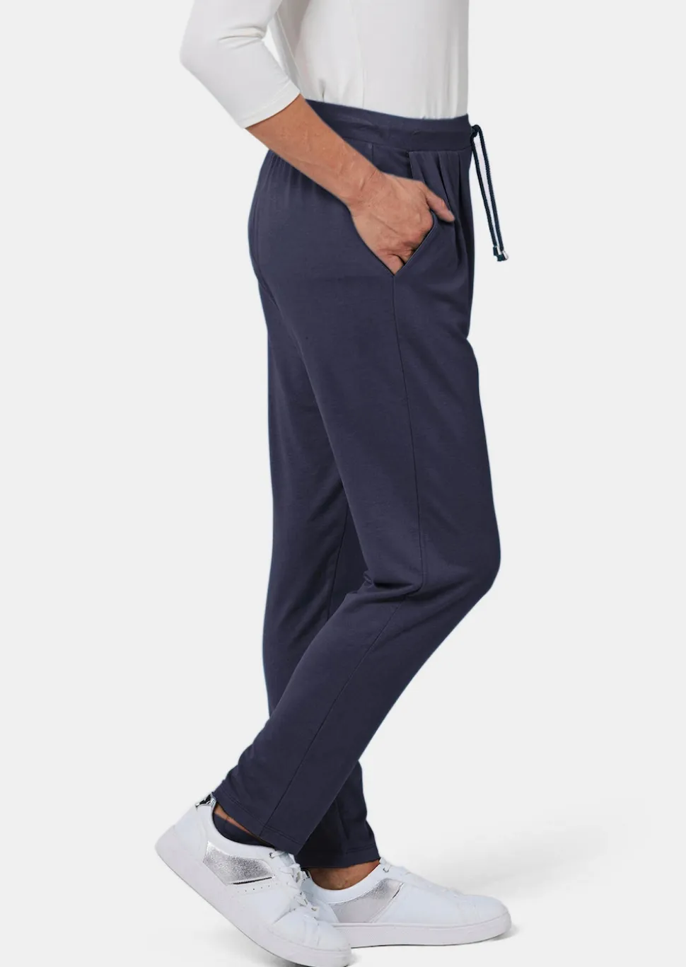 Bequeme Slinky-Hose mit Schlupfbund