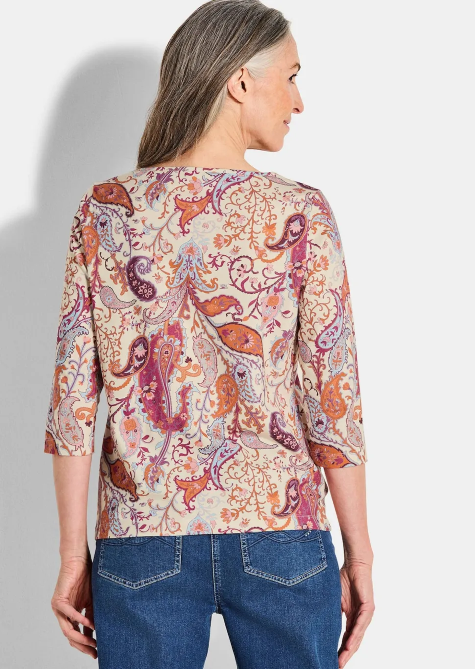 Bequemes Shirt aus Baumwoll-Jersey