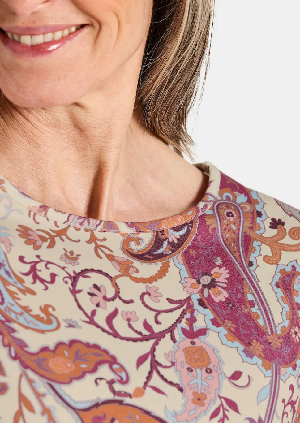 Bequemes Shirt aus Baumwoll-Jersey