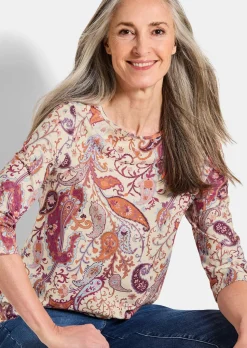 Bequemes Shirt aus Baumwoll-Jersey