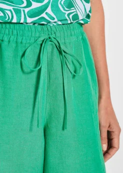Bermudahose CARLA aus reinem Leinen