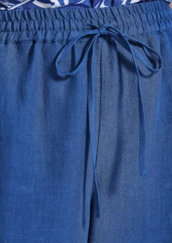 Bermudahose CARLA aus reinem Leinen