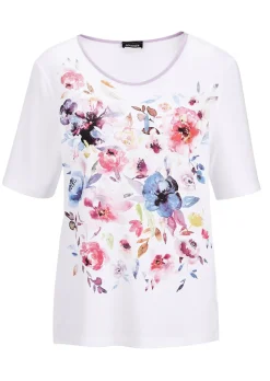 Bezauberndes Druckshirt mit Motivdruck