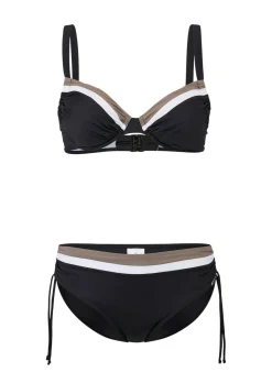 Bügel-Bikini mit Raffung