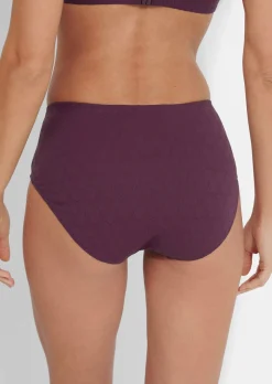 Bikinihose mit hohem Beinausschnitt